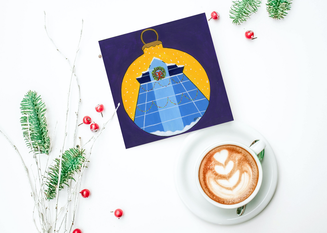 Stockport Pyramid Christmas card