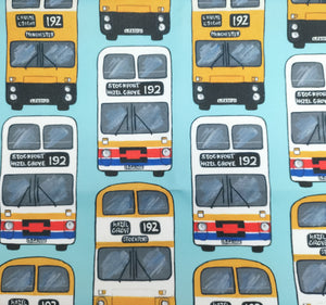 192 Retro Bus Tea Towel