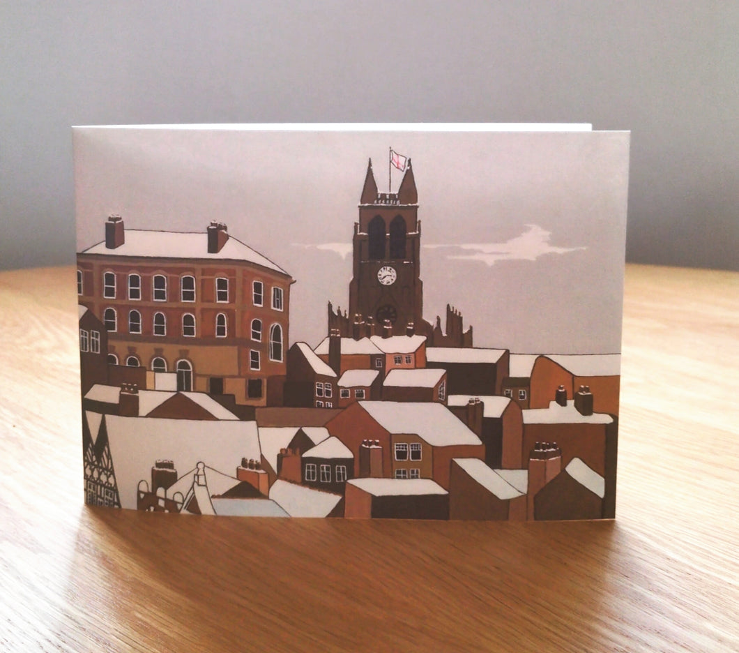 Stockport Rooftops greeting card
