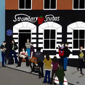 Strawberry Studios Print
