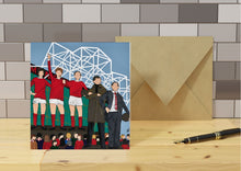 Load image into Gallery viewer, Old Trafford Man U greeting card
