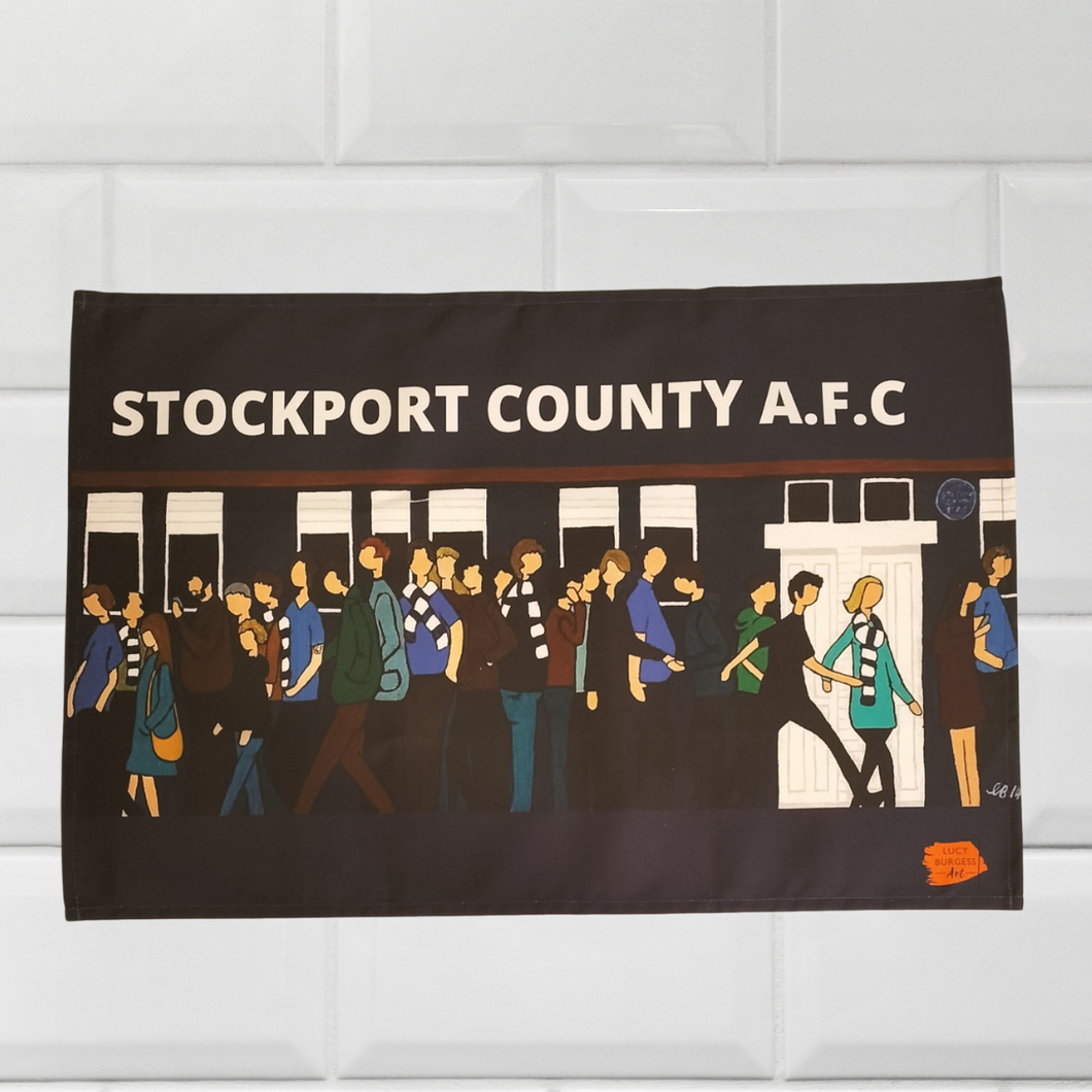 Stockport County AFC Tea Towel